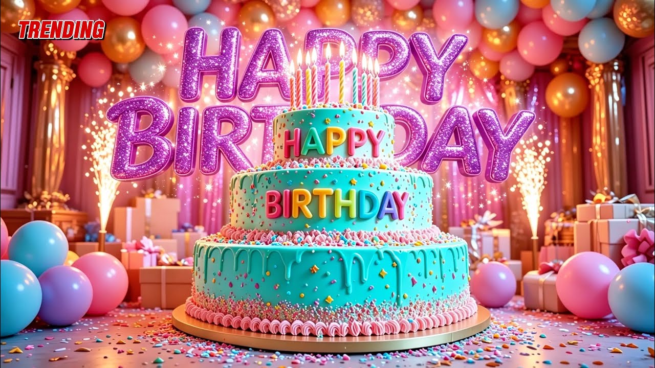 Beautiful Happy Birthday song 🎂 lets Celebrate Ultimate Birthday song 🎉🥳