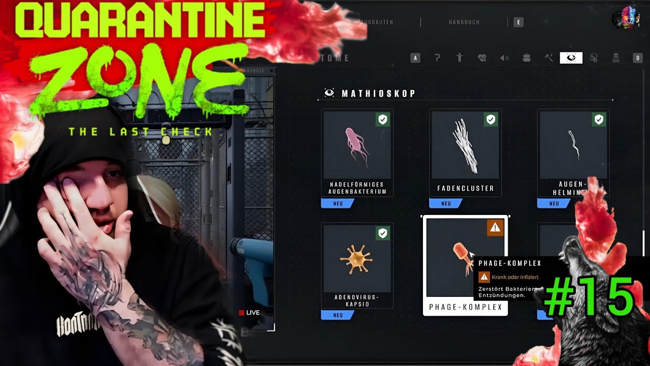 Quarantine Zone #15 Augenkontrolle