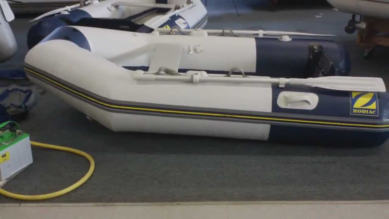 Inflatable Boat Center's Zodiac 260 Airlight Setup