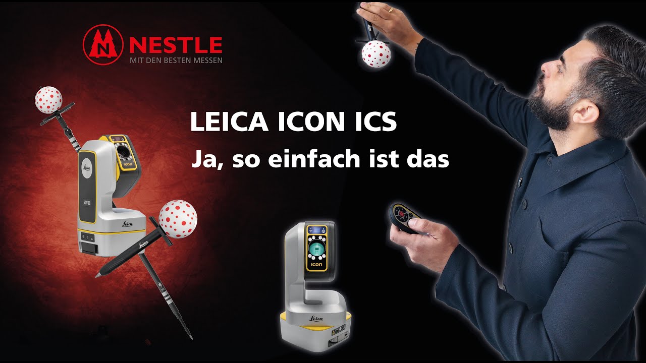 Leica iCON iCS- Willkommen in der Zukunft der Vermessung !