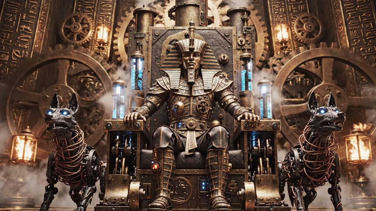 Steampunk x Ancient Egypt: Clockwork Pharaohs Awaken | AI Cinematic Visuals