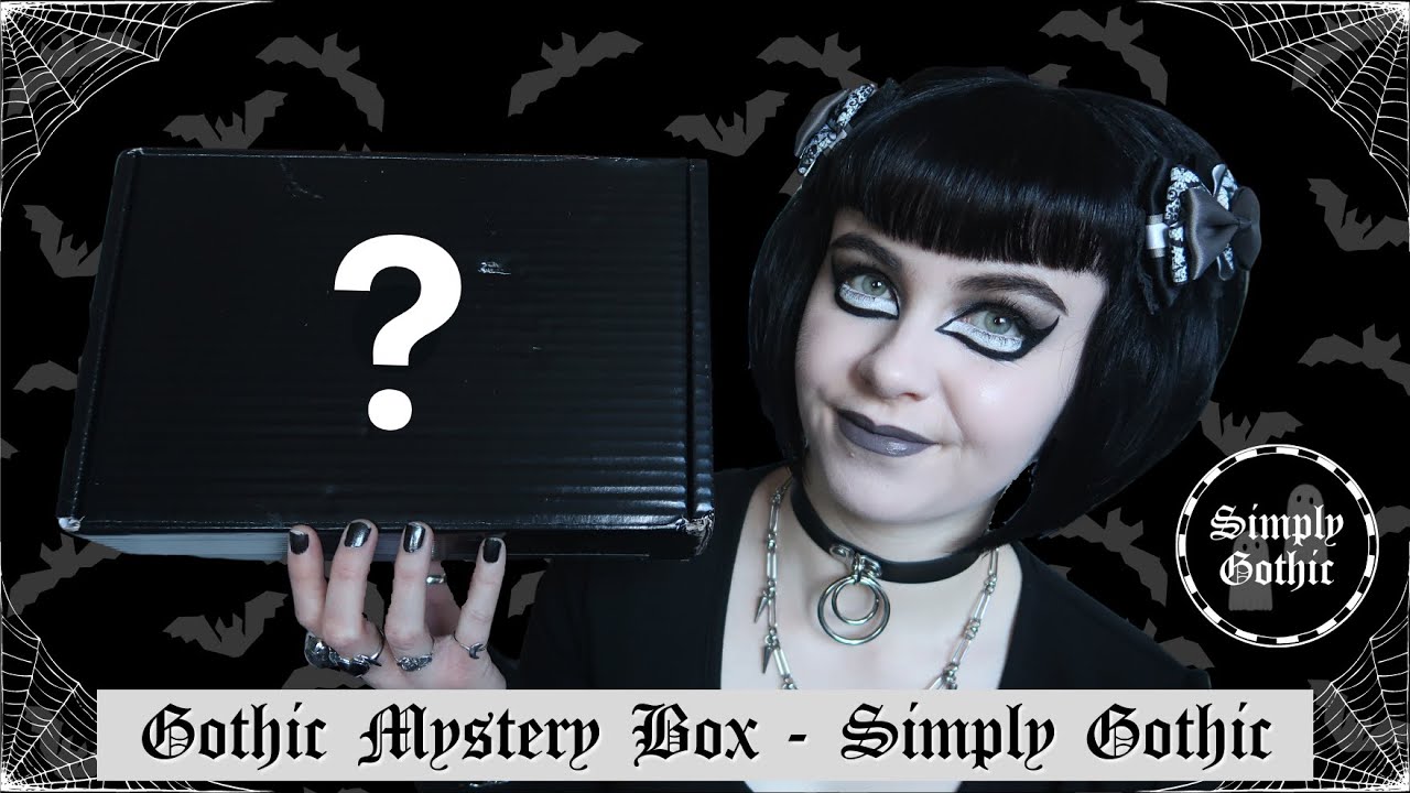 GOTH MYSTERY BOX | SIMPLY GOTHIC | ALTERNATIVE HOME DECOR, STATIONERY & JEWELLERY