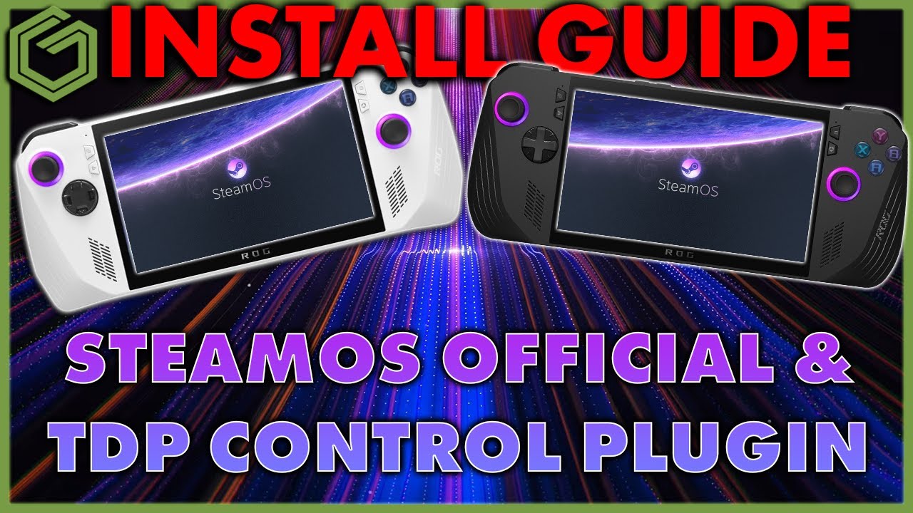 Easy SteamOS Install Guide for ROG Ally + TDP Controls!!