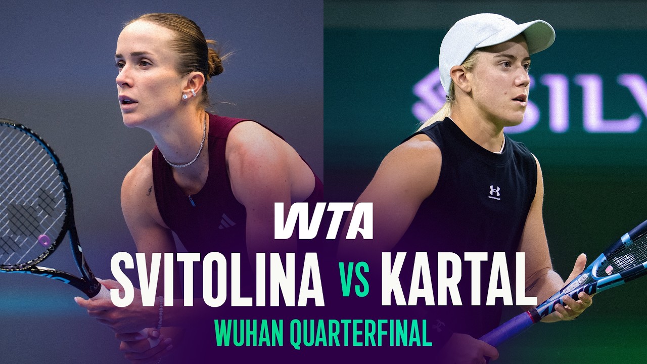 Элина Свитолина &mdash; Соней Картал | Четвертьфинал Уханя 2026 | Обзор матча WTA