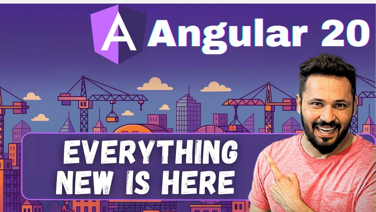 Angular 20 Released in Hindi |  New Features & Updates | What is new in angular V20 #angular20