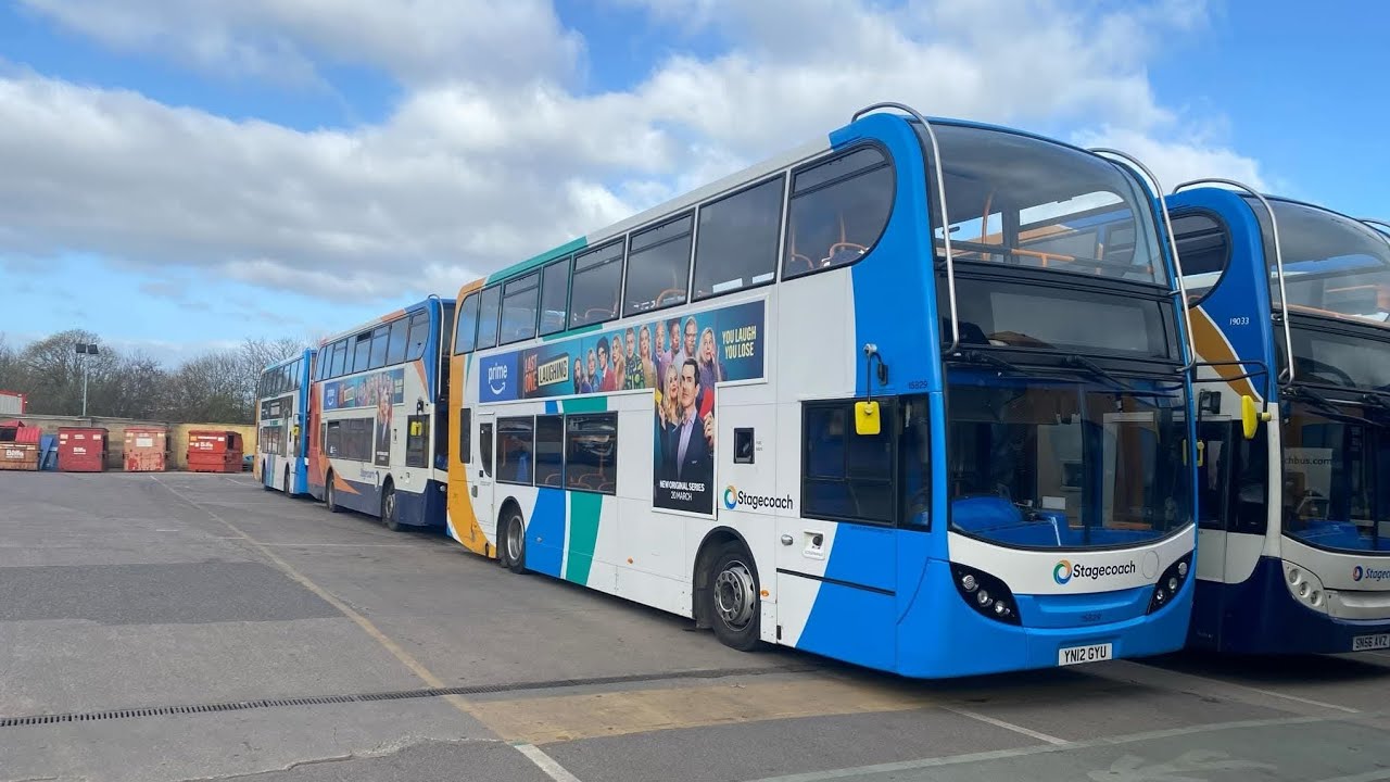 Scania Rocket! Stagecoach Yorkshires Scanias N230UD ADL Enviro400 15829 YN12 GYU 