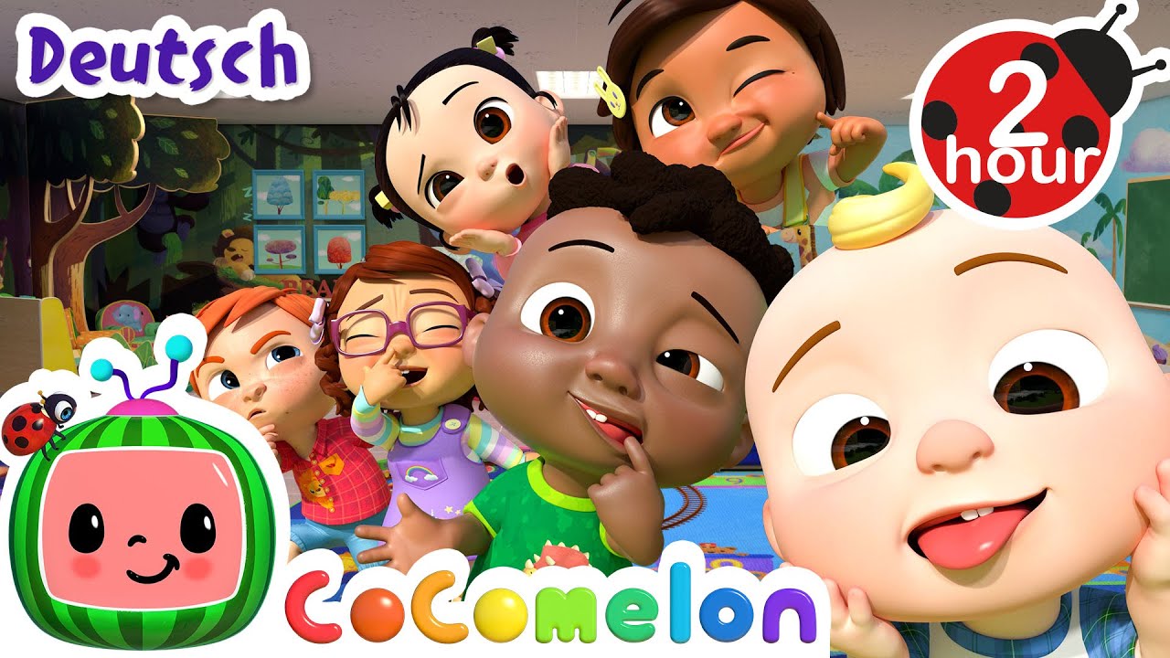 Das Begruessungslied | CoComelon Deutsch | Cartoons und Kinderlieder