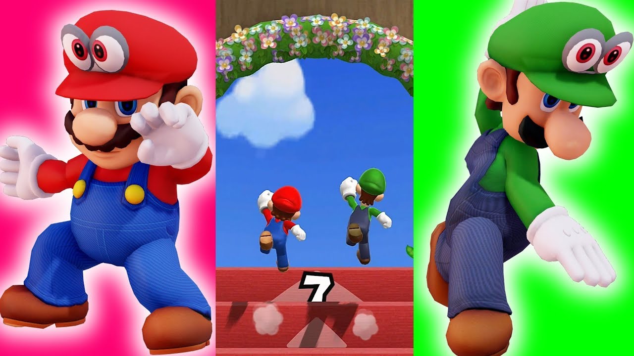 Mario Party 9 Mario vs Luigi (Step It Up - Master Difficuty Tie) #594