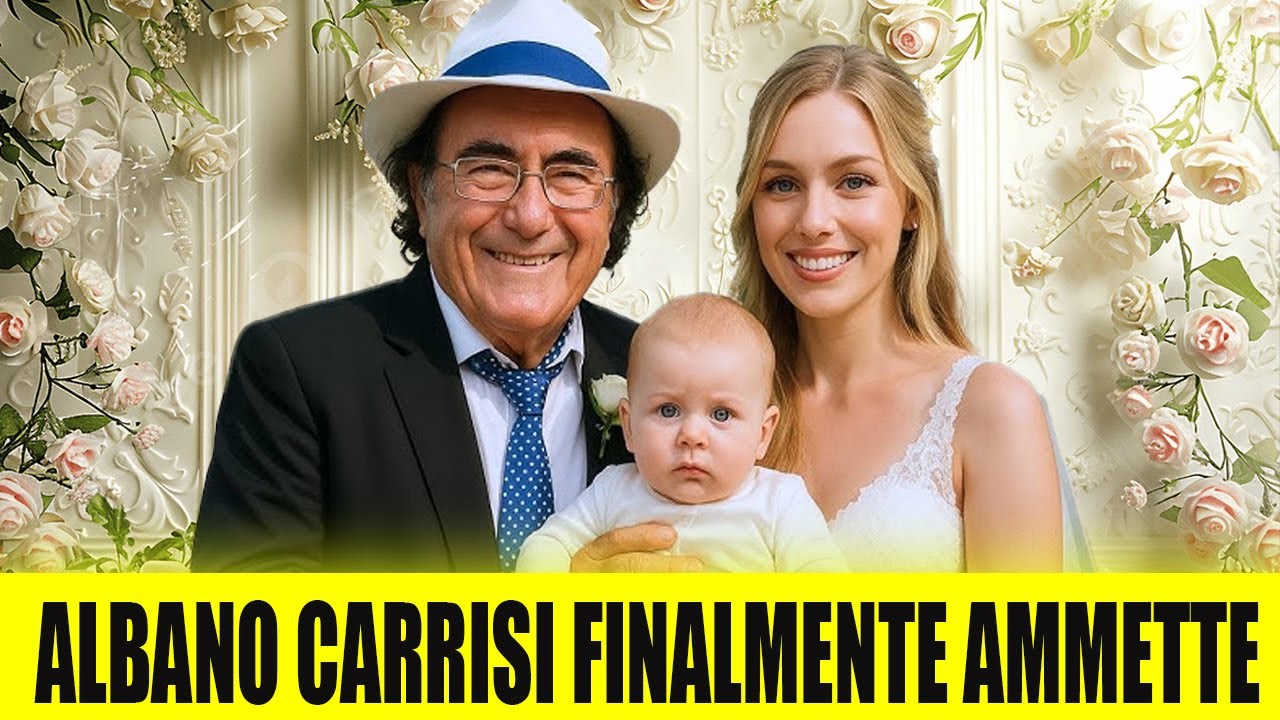 Nozze a 82 anni: Albano Carrisi svela FINALMENTE il suo matrimonio con la compagna