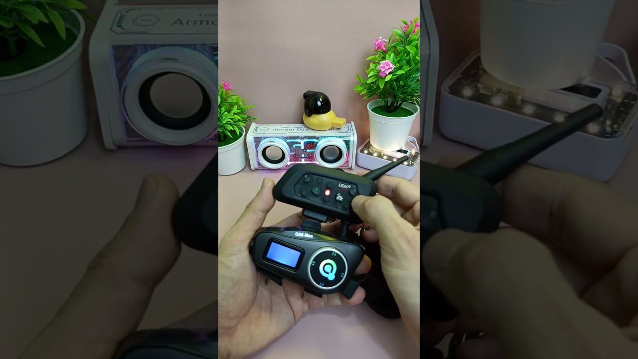 Pairing Intercom Ejeas V6 Pro ke Intercom Q58 Max