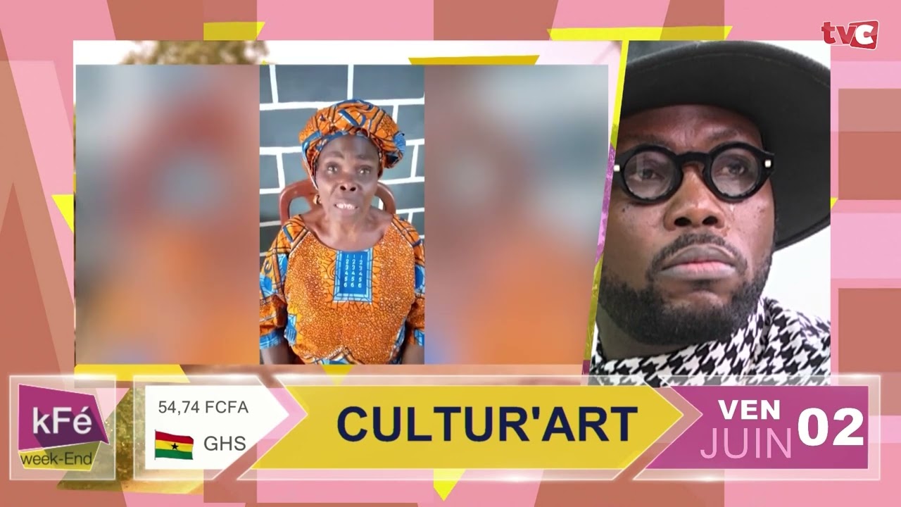 Rabby Slo en larmes pendant l'émission Kfé week-end sur TVC-BÉNIN