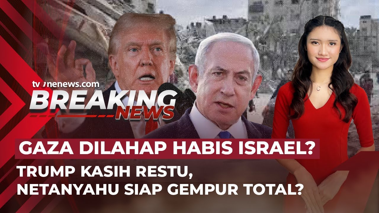 Trump Restui Pendudukan Total Gaza | Hizbullah Ancam Rudal Israel | Breaking News