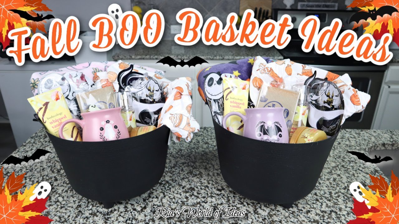 🍁Fall 👻BOO Basket Ideas 2025 ~ Fall Traditions ~ Fall Fun ~ Dollar Tree Items ~ Walmart Items