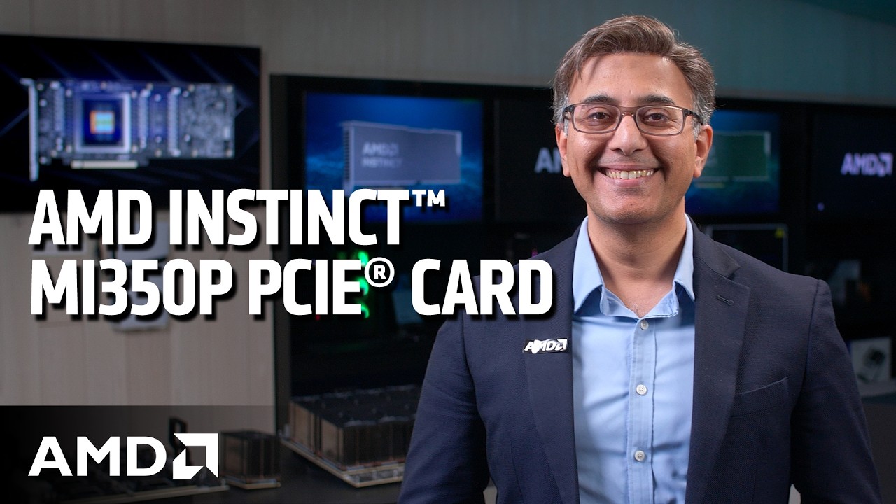 Meet the AMD Instinct&trade; MI350P PCIe&reg; Card