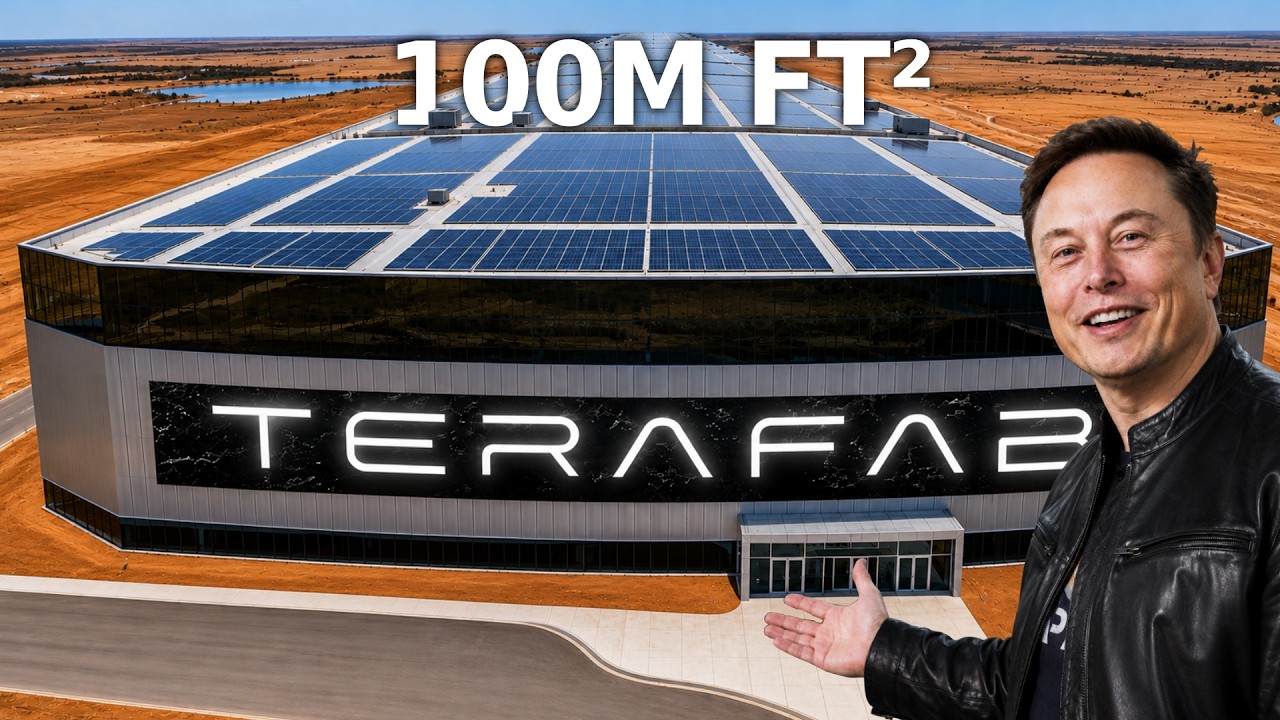 Elon Musk ZSZOKOWAŁ NOWY zakład Terafab o wartości 122 mld dolar&oacute;w, o powierzchni 100 mln st&oacute;p kw...