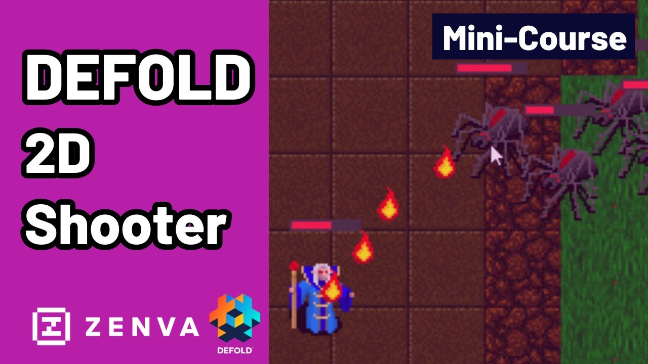 Defold Mini-Course: Character Movement and Shooting