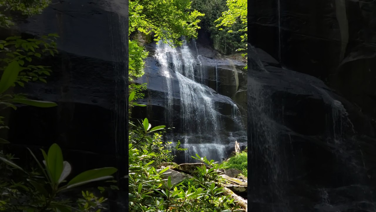 Falls Branch Falls. Far off view
