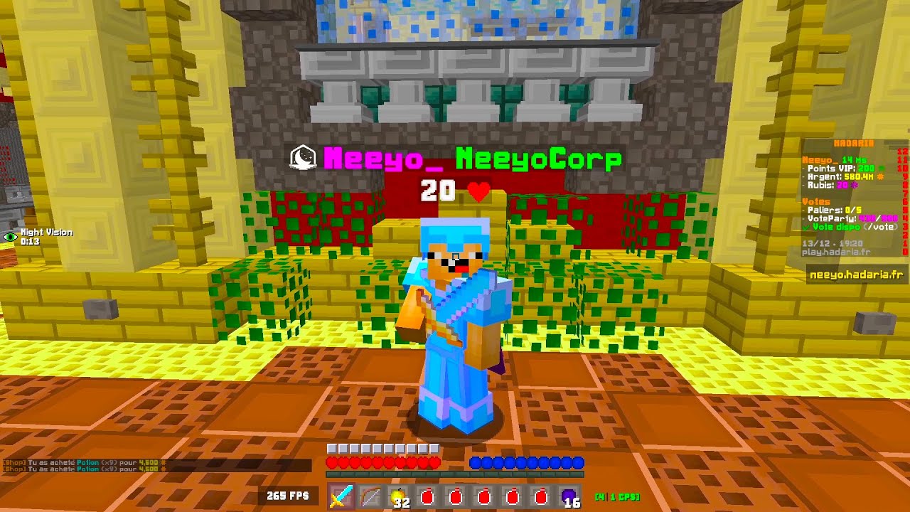 J’ai pvp avec les 3 PACKS les plus Vieux de Minecraft ! 👴