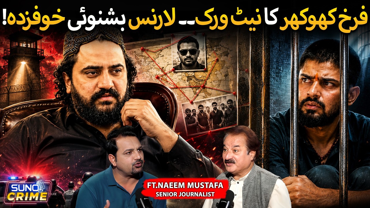 Farrukh Khokhar's Network in India? | Why Lawrence Bishnoi Needs Protection? | Ft. Naeem Mustafa