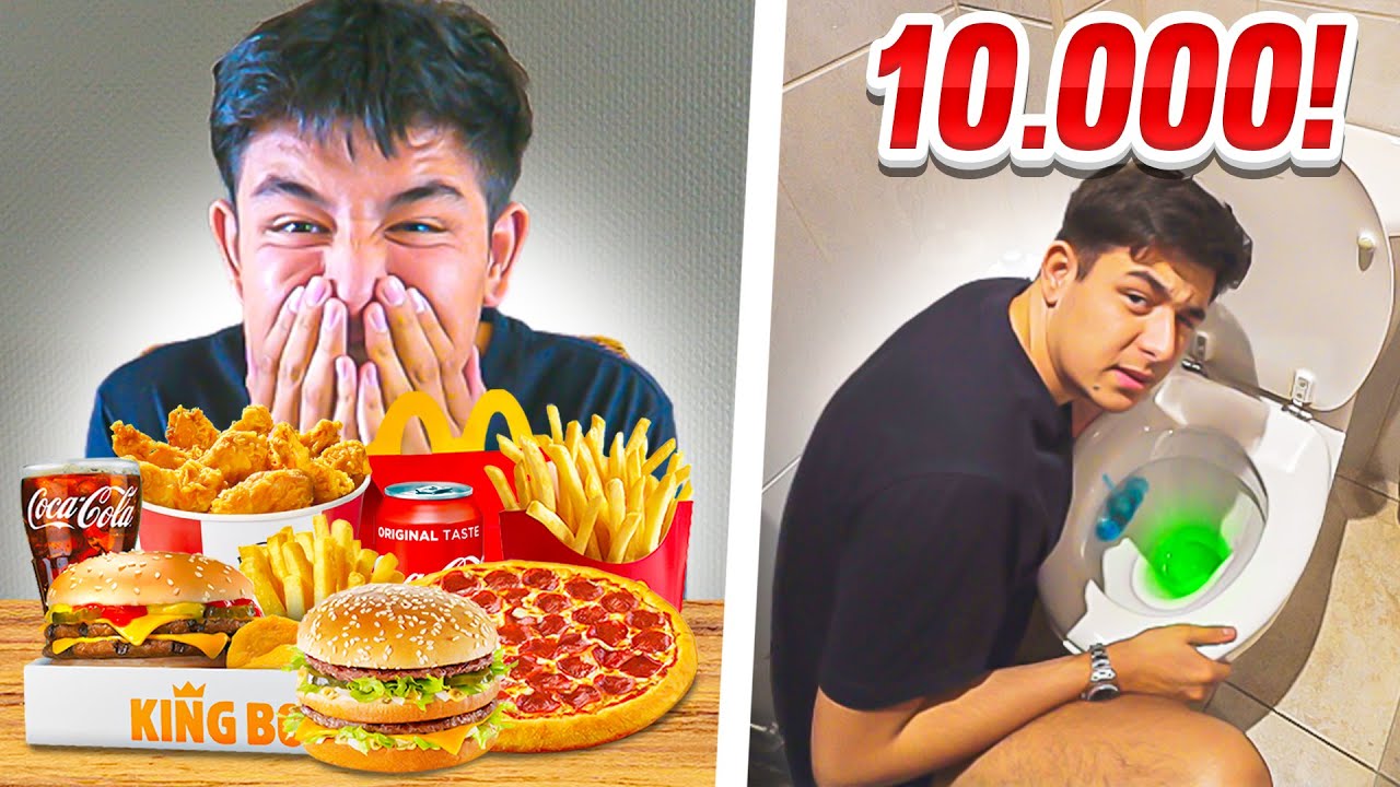 IK DOE DE 10,000 CALORIE CHALLENGE