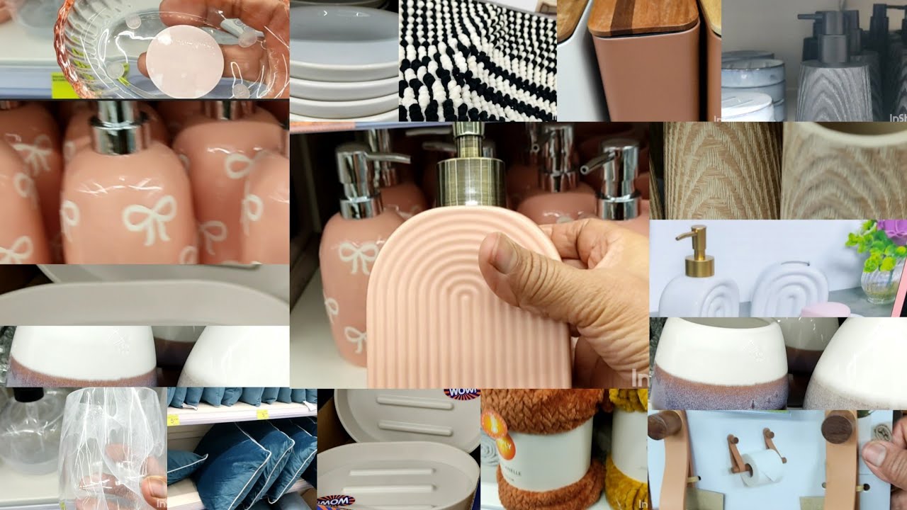 Arrivage accessoires  salle de bain  chez  
