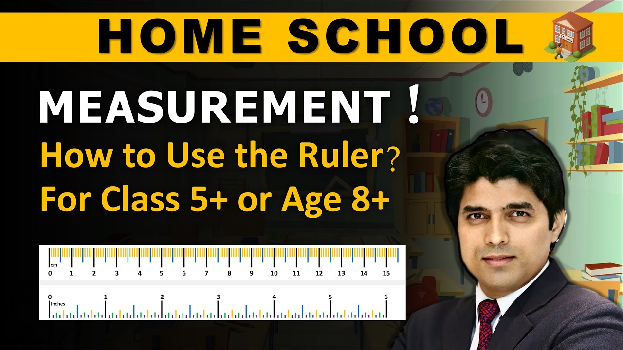 How to use the ruler? | How do we measure things correctly and use a scale properly?