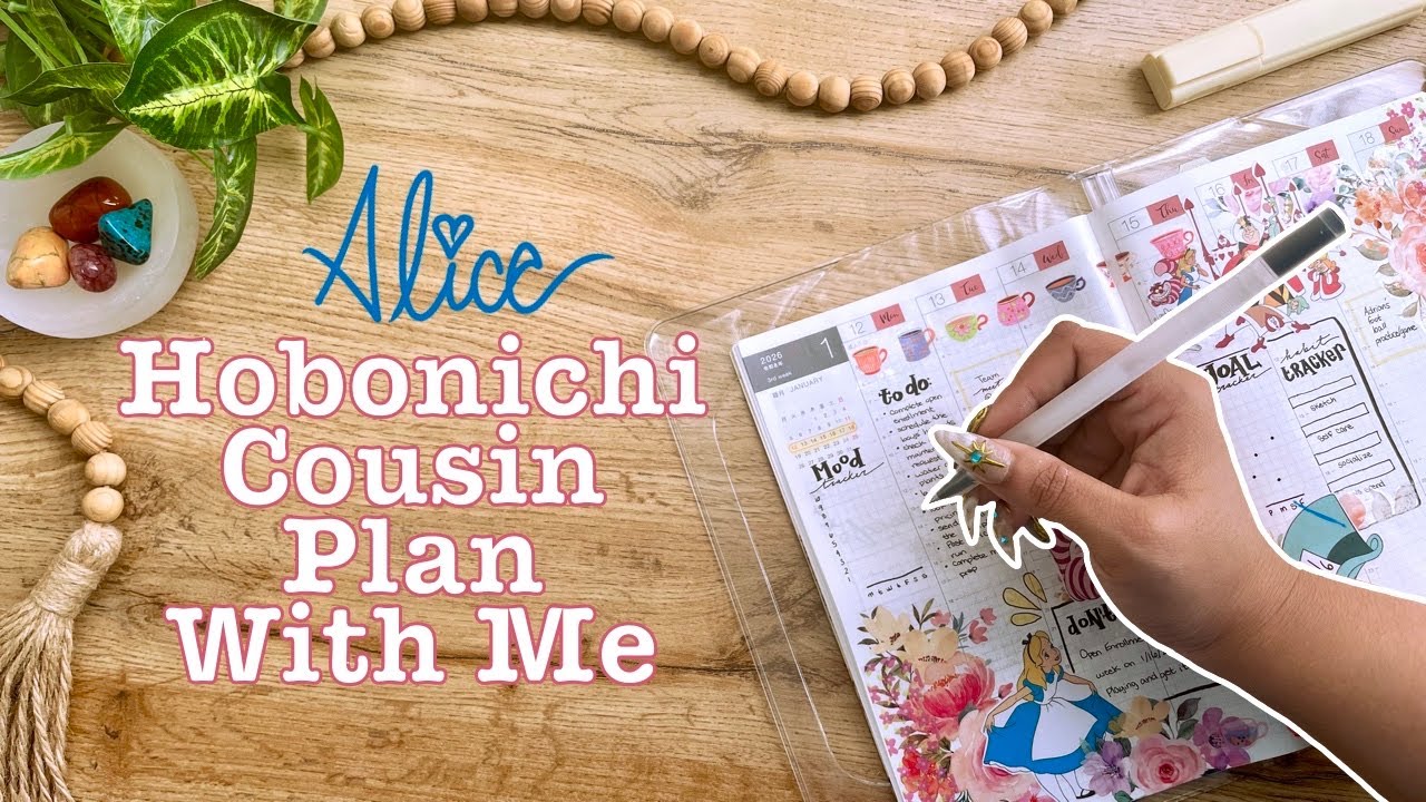 Hobonichi Cousin Plan With Me | Неделя 3