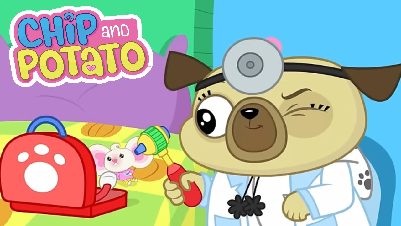 Chip and Potato | Chip, a enfermeira | Desenhos animados para crian&ccedil;as | Assista mais na Netflix