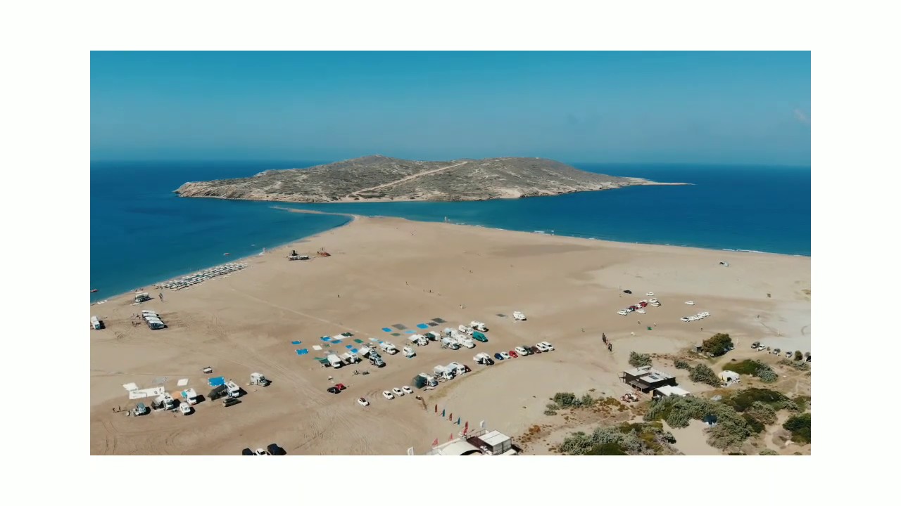 Nauka windsurfingu na Rodos - Prasonisi 2019