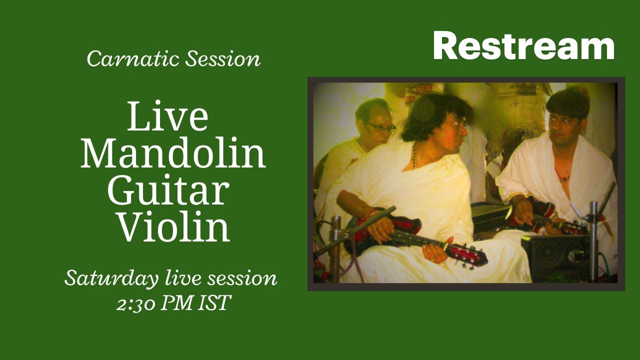 Live Session Mandolin Balaji