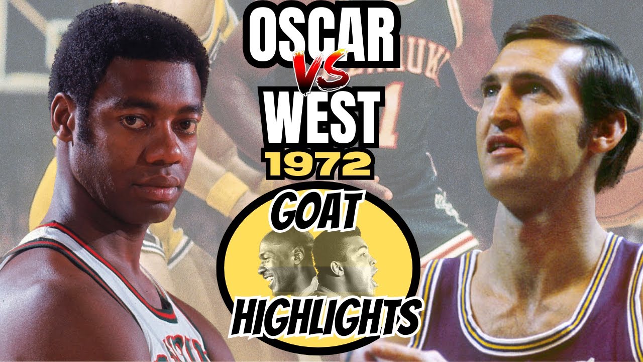 Oscar Robertson vs. Jerry West | True Highlights (Offence, Defense, Missed Shots, etc)