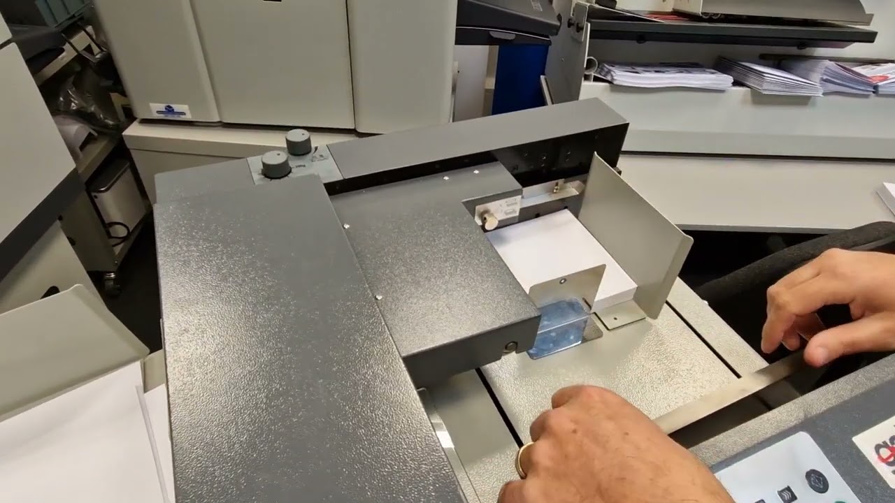 Galaxy iCAP 350 Air Auto Feed Card Creasing and Perforating Machine