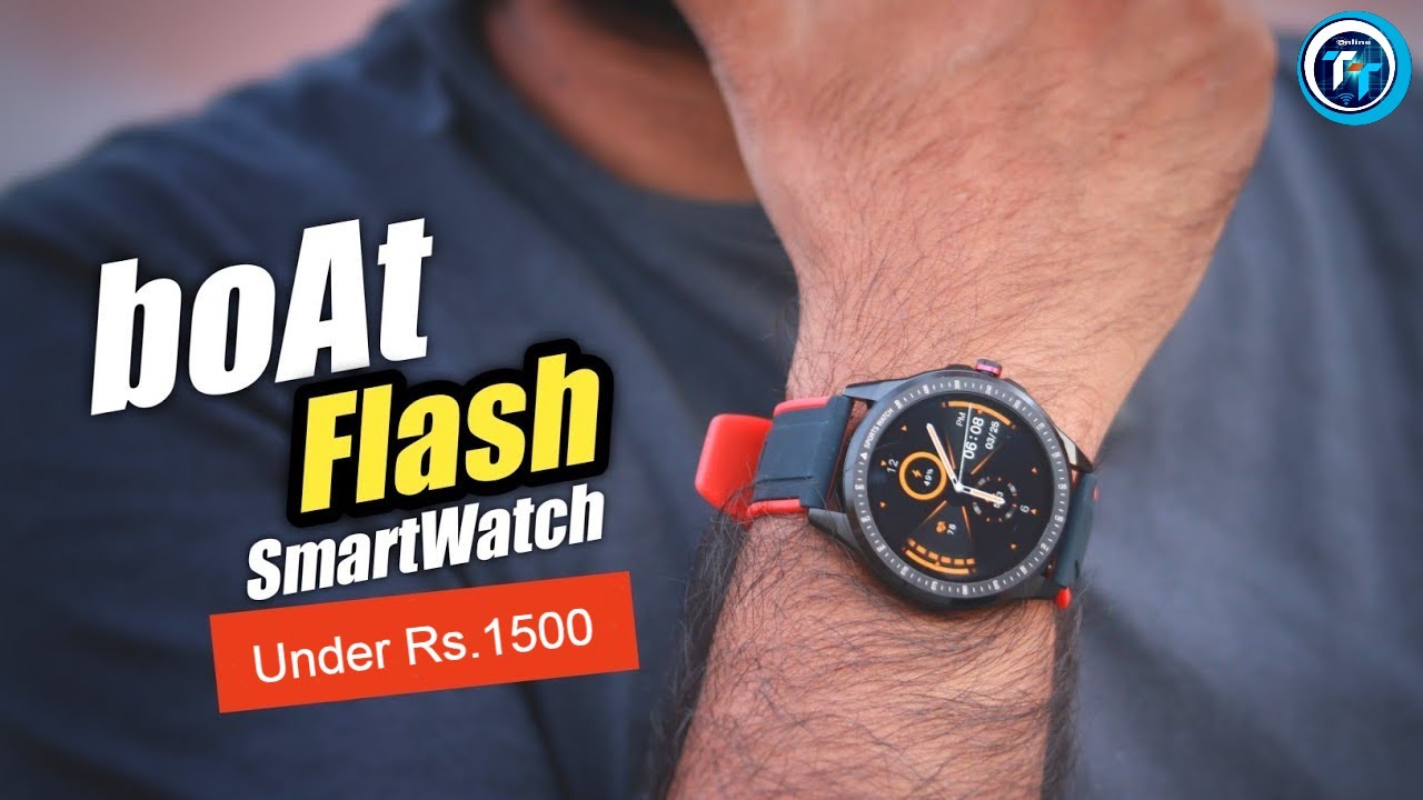The Best Smart Watch Under Rs.1500 (boAt) Flash Edition 2025