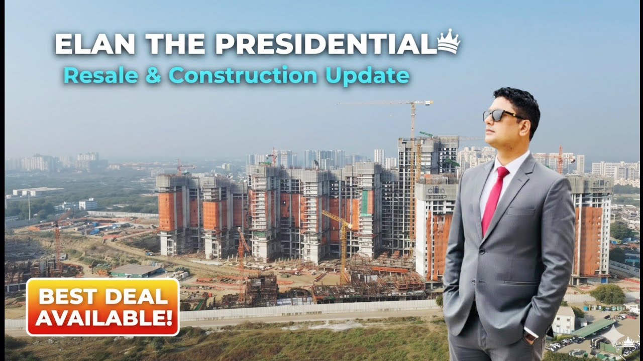 Elan The Presidential Resale | Construction update | #elanthepresidential #gurgaon 