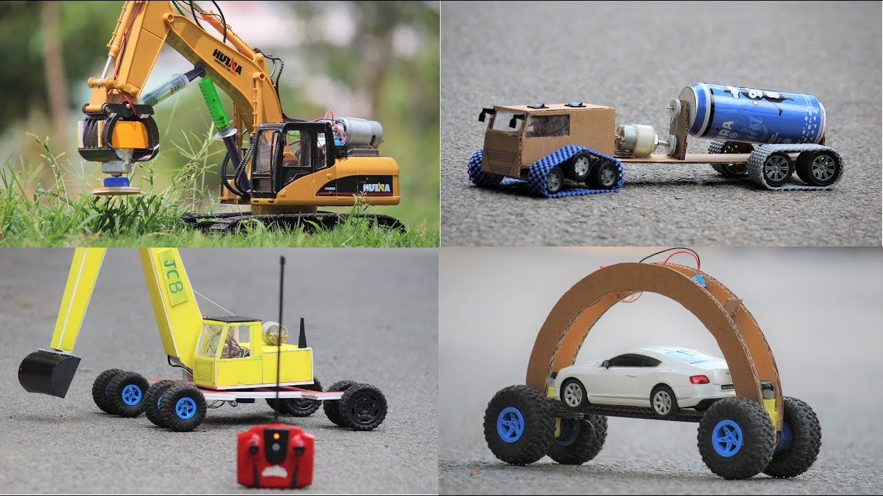 4 Amazing Things You Can Do At Home - 4 Amazing Remote Control DIY Toys