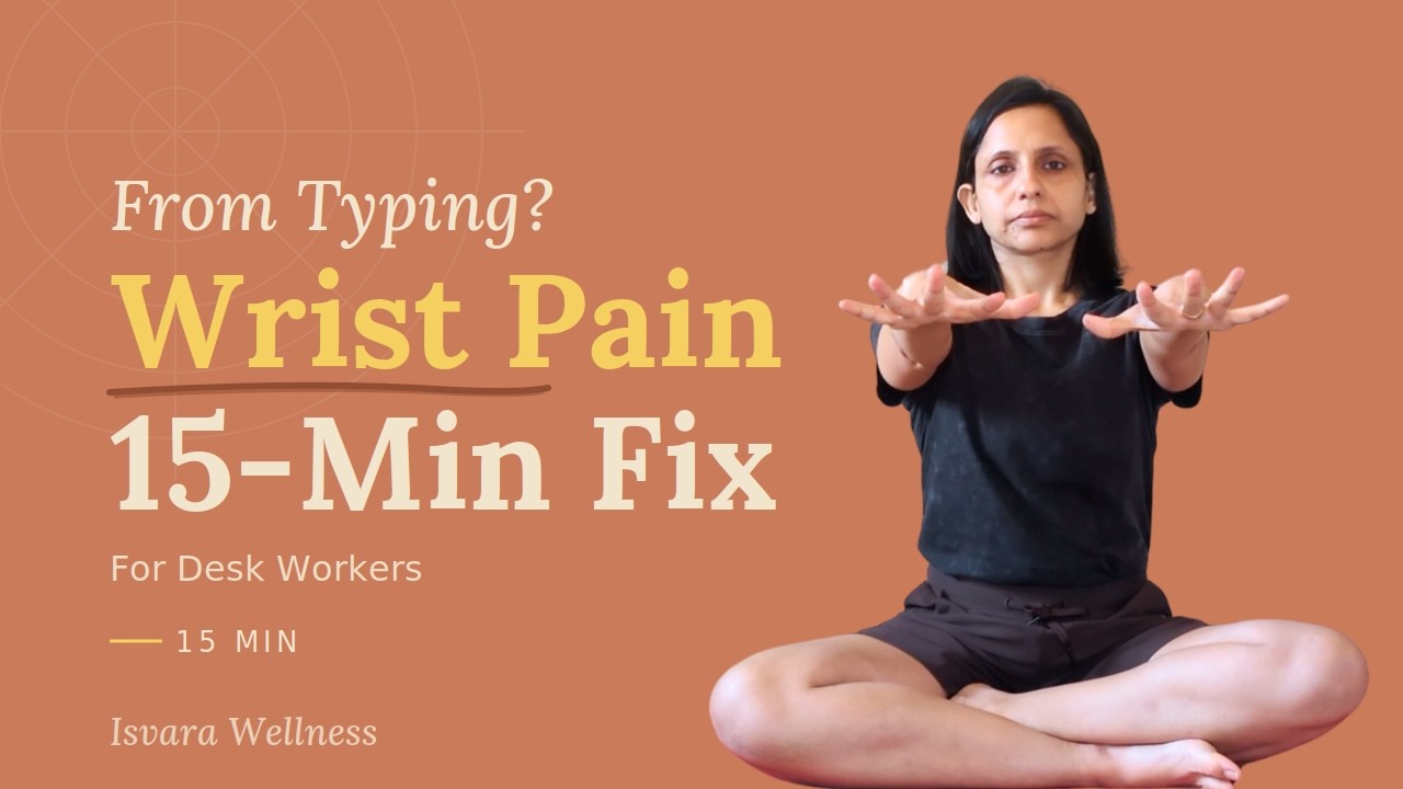 Yoga for Wrist Pain Relief | Neck, Shoulders & Forearms | 15 Min Practice