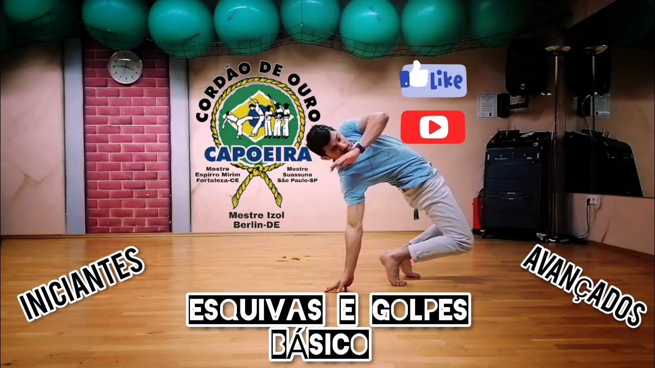 CAPORONA 2° TEMPORADA (ESQUIVAS E GOLPES) CAPOEIRA CORDÃO DE OURO BERLIN / MESTRE IZOL