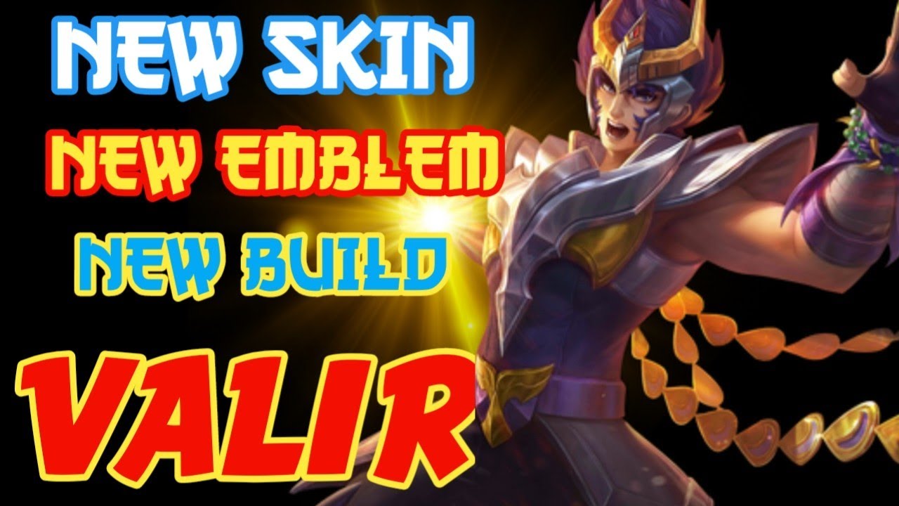 Tank Emblem valir gameplay | Valir best Build | Valir mobile legends ✓✓