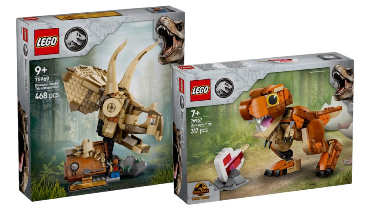 All LEGO Jurassic World sets January 2025 Compilation/Collection Speed Build