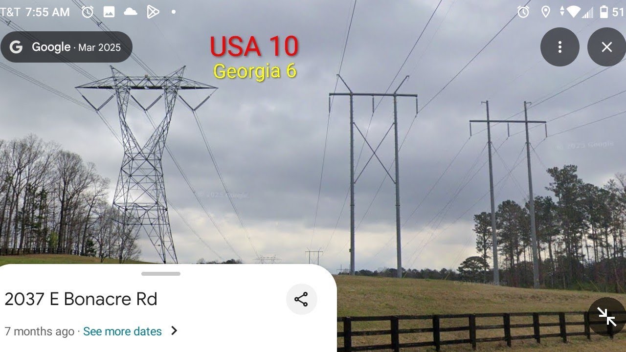 Power Lines in Georgia USA (Part 6)