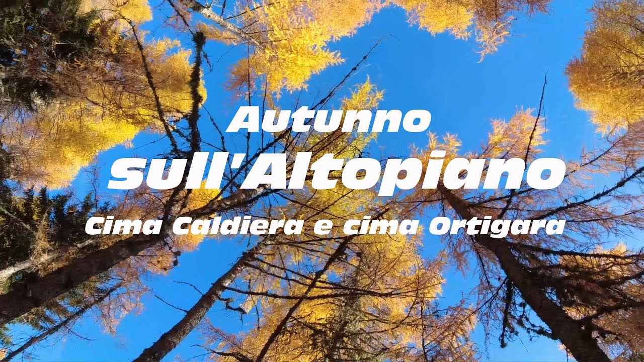 Autunno sull'Altopiano di Asiago