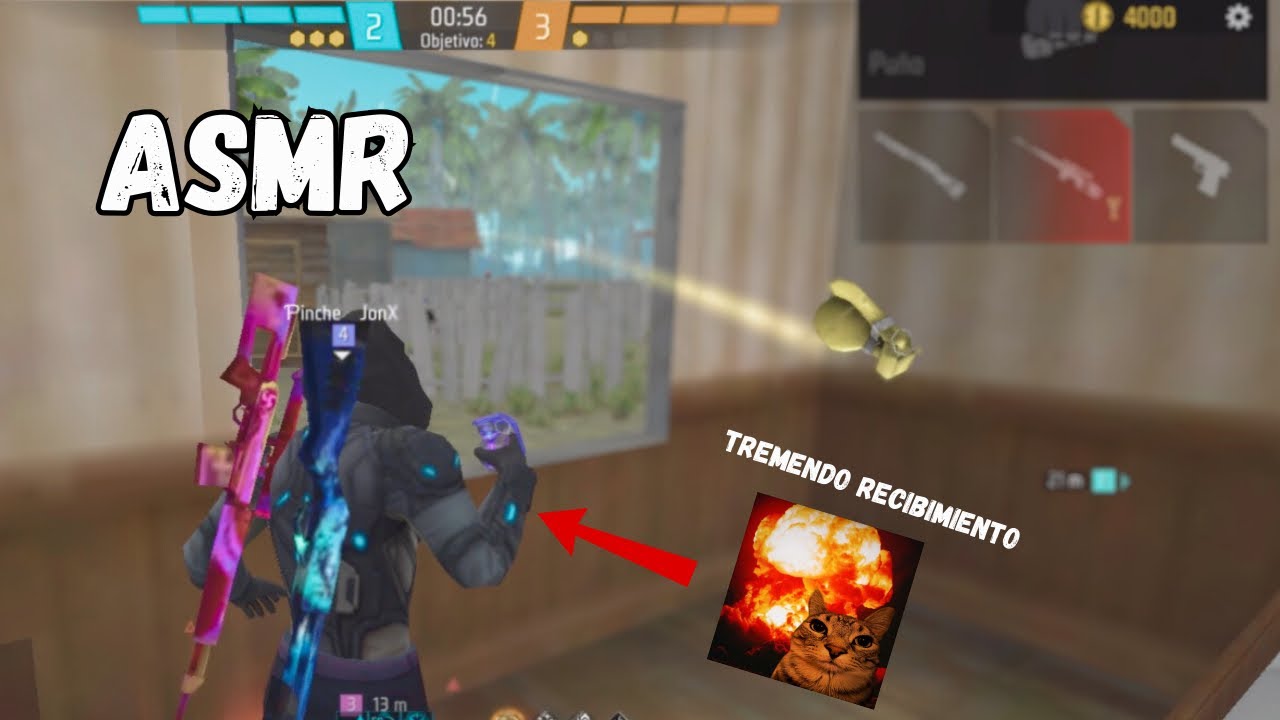 ASMR | Nuestro primer video de el año / FREE FIRE Decla :)