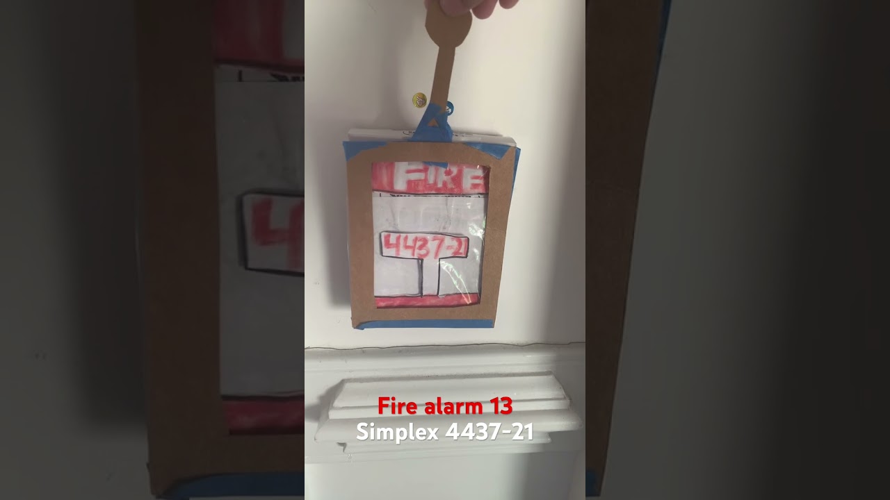 Fire Alarm Test 13: Simplex 4437-21 #short 13 #asmr #SERSafety #firealarms