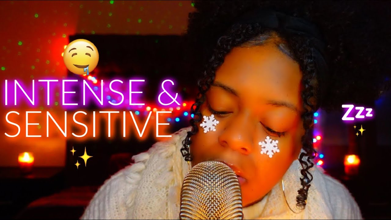ASMR ✨MOUTH SOUNDS AT 100% INTENSITY & SENSITIVITY 🤤✨ (BRAIN MELTING TINGLES 🔥✨)