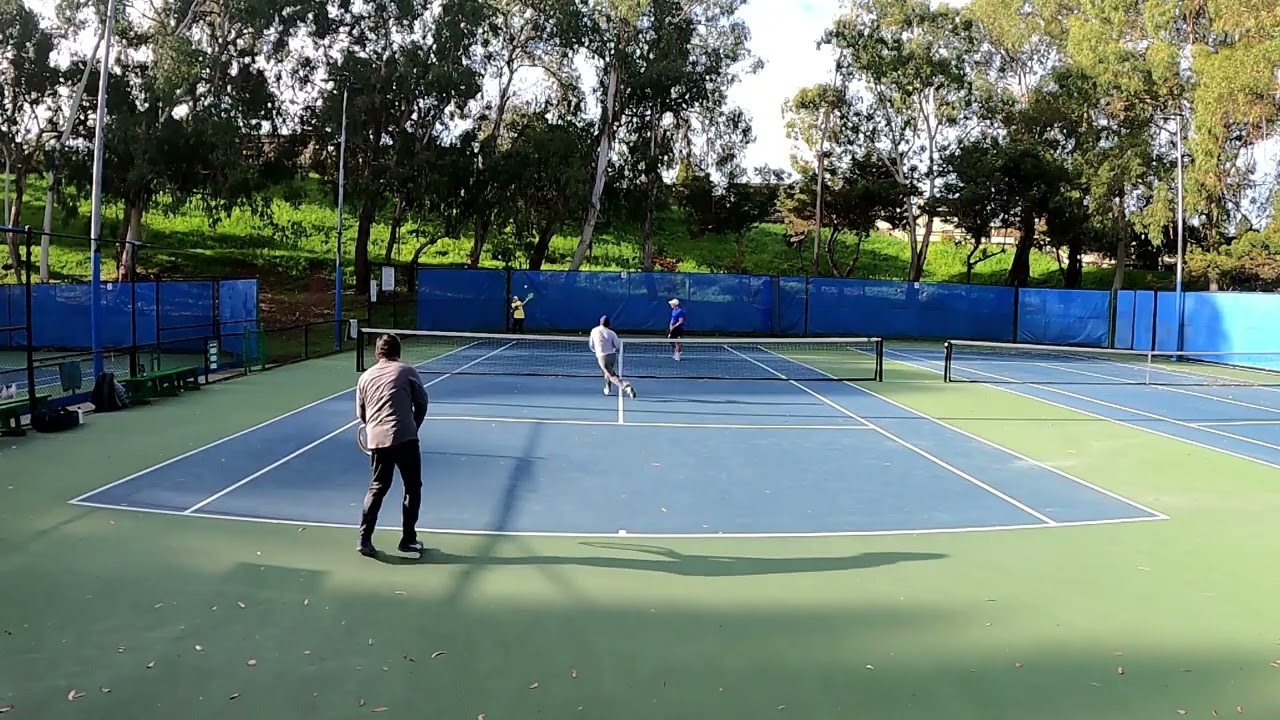 Tennis Double Patrick, Russ Vs Long , Alex Feb 21