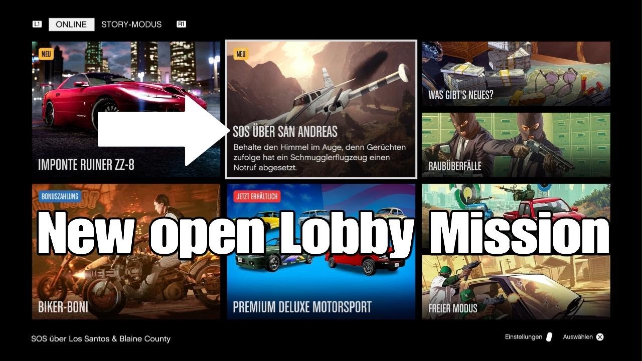 Gta Online Schmuggler Flugzeug abgest&uuml;rzt Open Lobby Mission