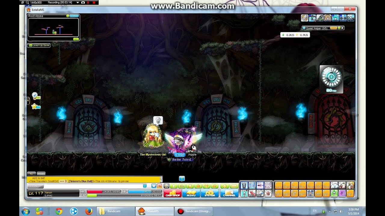 MapleStory Xenon Adventure Part 3! Meet The Mysterious Girl