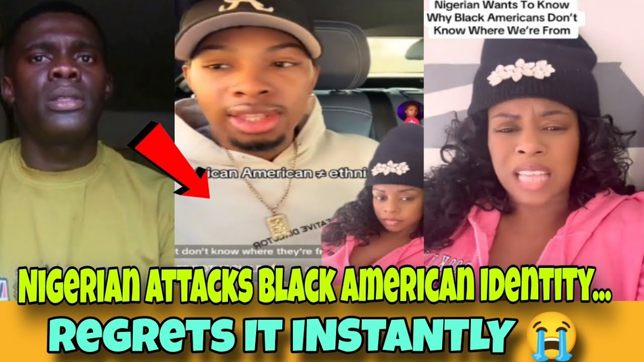 Nigerian Tries to Humiliate Black Americans Over Ancestry... Regrets It INSTANTLY 💥
