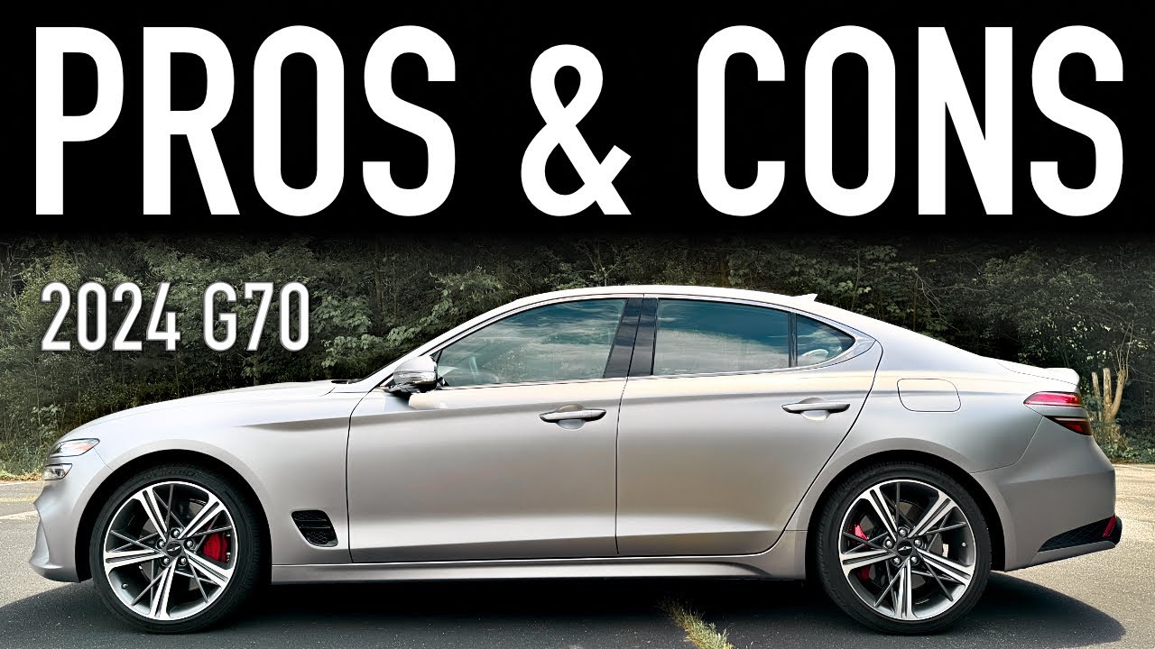Zalety i wady modelu Genesis G70 3.3T Sport Prestige AWD z 2024 r.