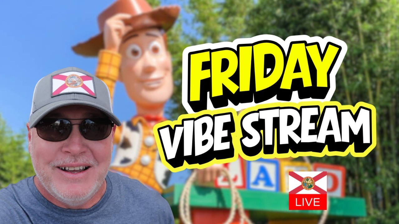 Live! Disney's Hollywood Studios 🏰 TGIF Livestream VideStream